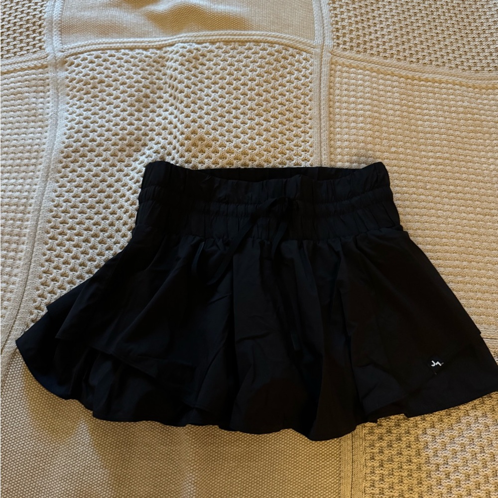 Joy Lab Black Skort with Logo